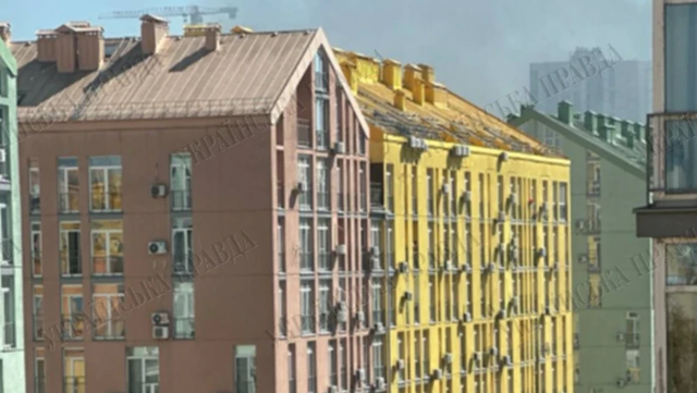 Sulm me dronë rusë në Kiev/ 9 të plagosur, shpërthen zjarr pranë një zone të banuar