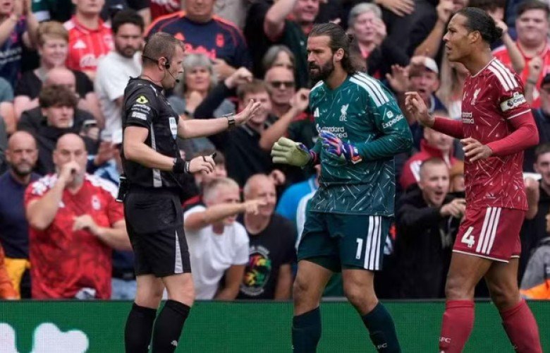 Alisson gjobitet nga Federata angleze pas incidentit ndaj Forest