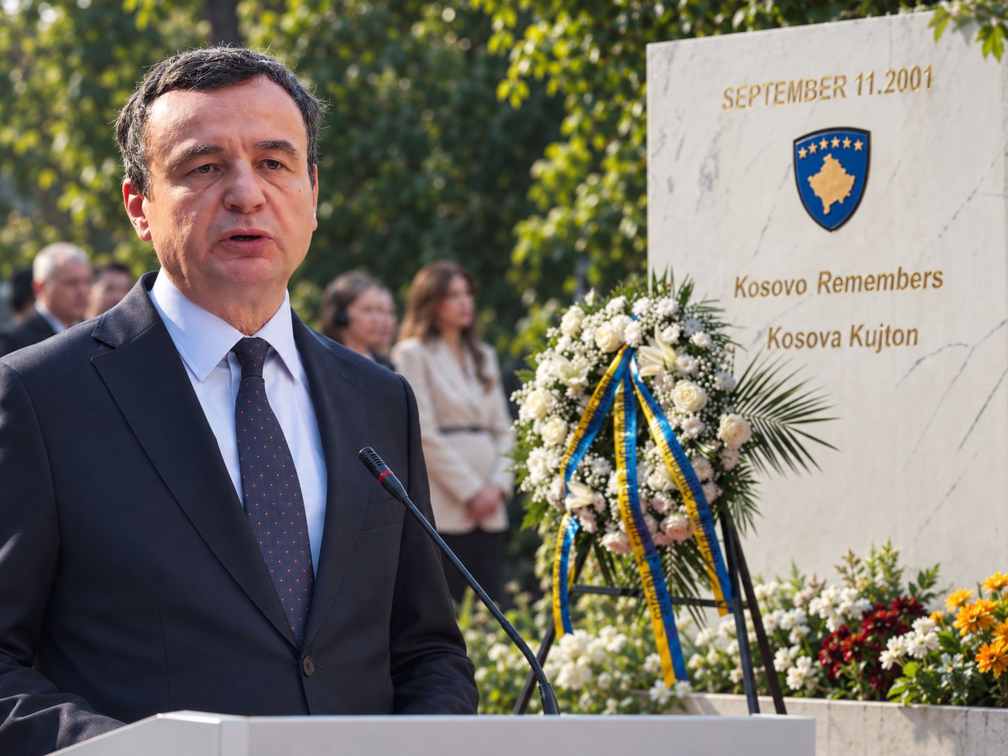 Kurti përkujton viktimat e 11 shtatorit: Kosova qëndron dhe gjithmonë do të qëndrojë me Amerikën