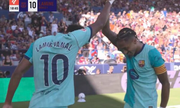 Barcelona e dyfishon epërsinë ndaj Levante, shënon i zakonshmi Lamine Yamal