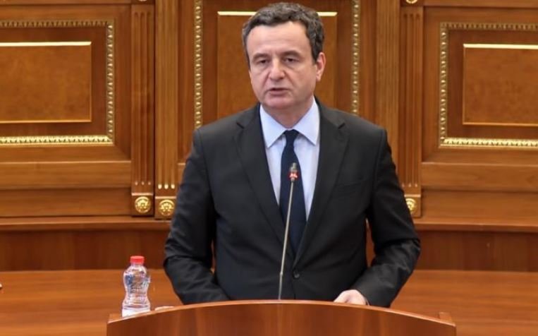 Albin Kurti prezanton kabinetin e ri të ministrave