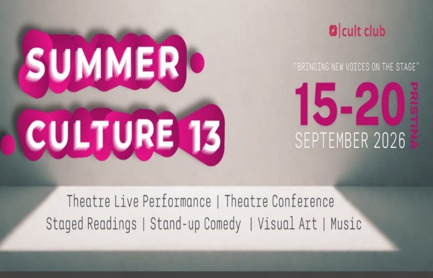 Summer Culture  sjell produksione ndërkombëtare në skenën e Prishtinës