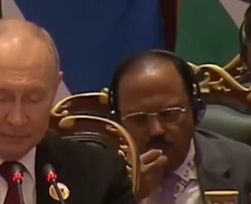 Zyrtarët indianë kapen  mat  duke ngrënë teksa Putin fliste në Samitin BRICS  reagime të shumta në rrjet