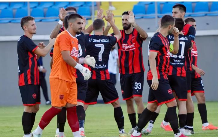 Skuadra shqiptare sundojnë, renditen në tre vendet e para në elitën e futbollit të Maqedonisë së Veriut