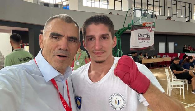Arton Mehmeti fiton medaljen e artë në Kampionatin Evropian Universitar