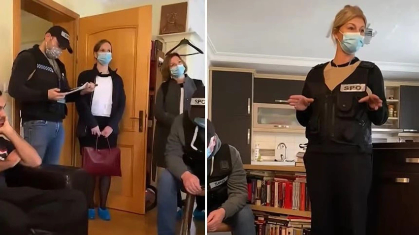Pamje të papublikuara nga bastisja e shtëpisë së Jakup Krasniqit  në terren hetuesja Zdenka Pumper