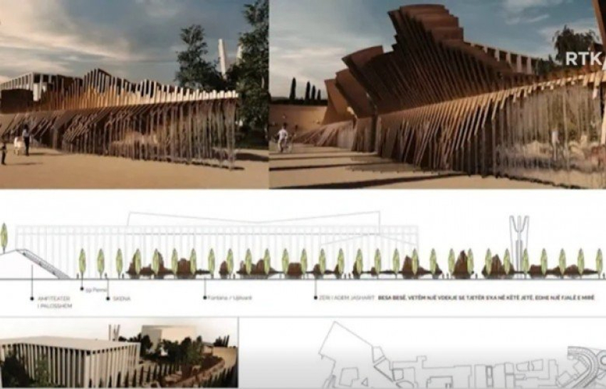 Ngec projekti për memorialin  Adem Jashari  në kryeqytet
