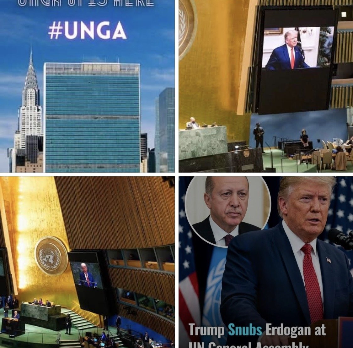 Trump të hënën vjen në New York në Asamblenë e Përgjithshme të OKB-së: nuk takon Erdoganin