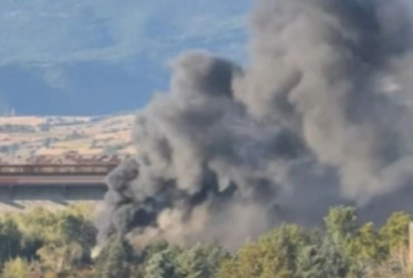 Shuhet zjarri që shpërtheu në depon për ngjyra dhe llaçe në Shkup
