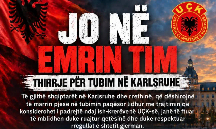 Tubim paqësor kundër vendimit të Speciales edhe në Karlsruhe