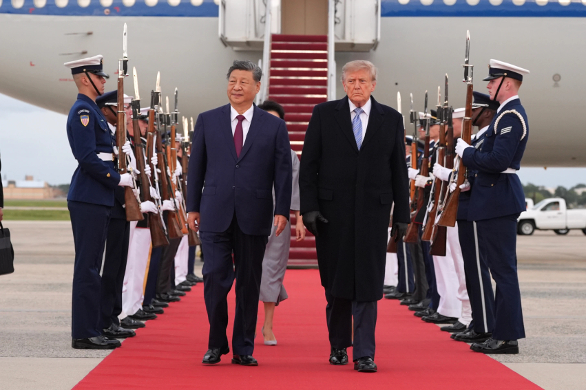 Xi Jinping mbërrin në Uashington  Trump i bën pritje të rrallë   katër dosjet në tryezë