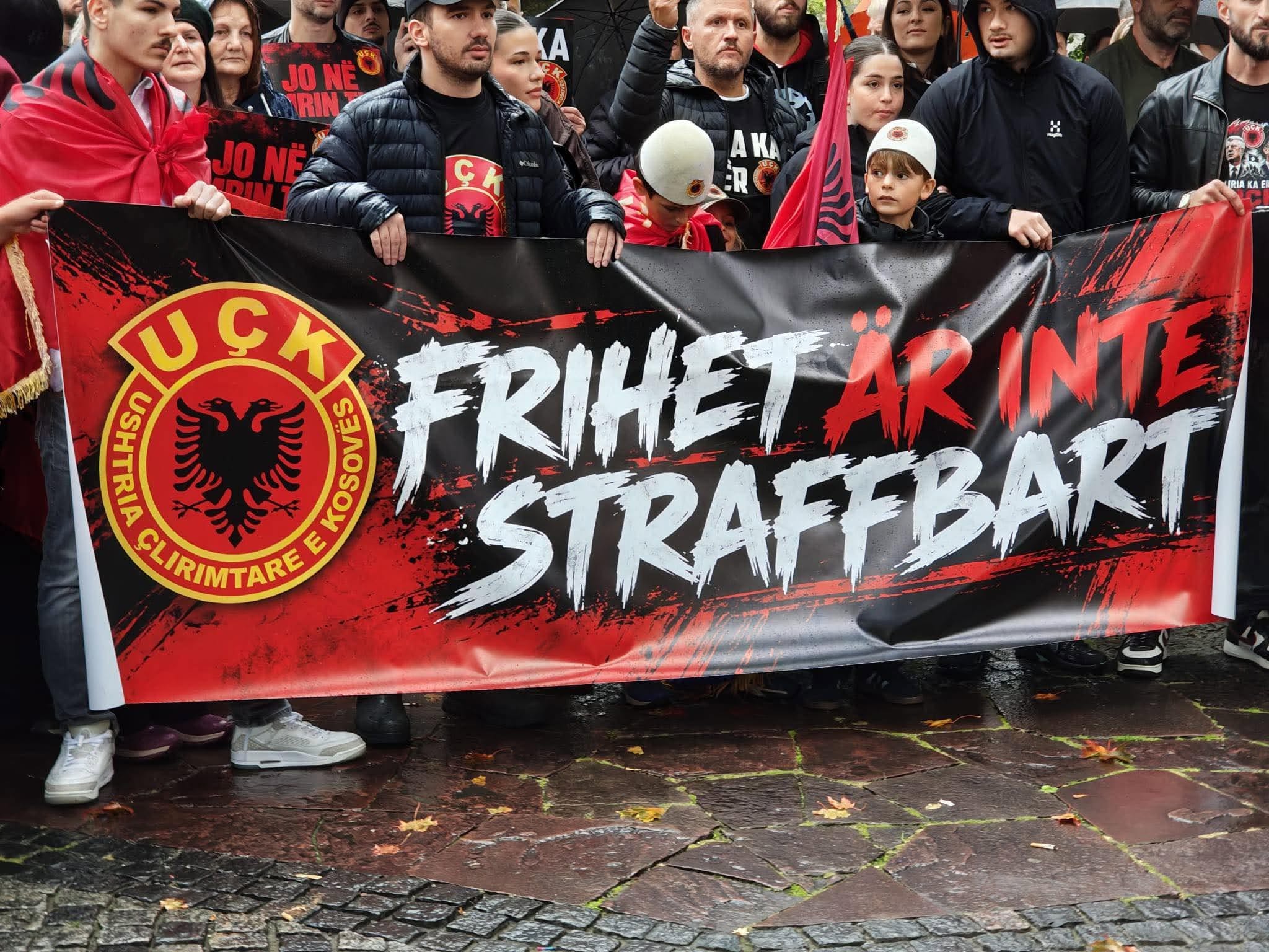 Protestohet në Stockholm