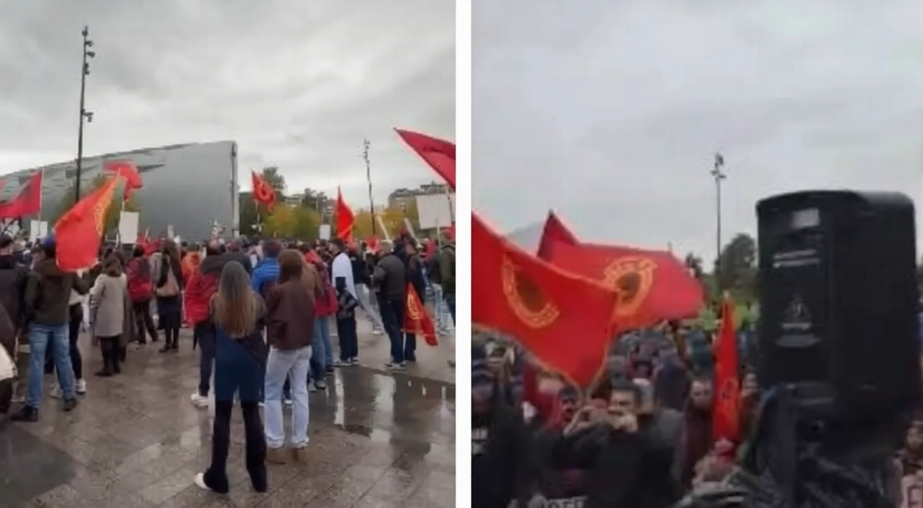 Helsinki në këmbë për çlirimtarët, diaspora proteston me flamujt e UÇK