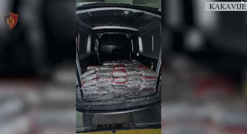 91 kilogramë kanabis drejt Greqisë  policia jep detaje  Arrestohet në Kakavijë çifti nga Tirana
