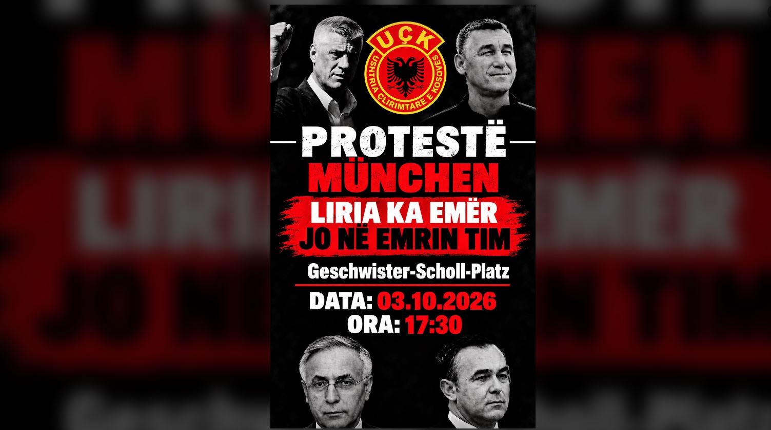 Mërgata shqiptare në Bavari mobilizohet në mbështetje të protestës
