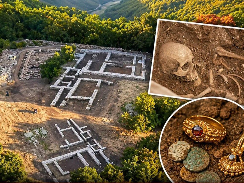 Zbulime të jashtëzakonshme në Kosovë  Rreth 120 varre  stoli ari dhe një bazilikë e lashtë në Kalanë e Kastërcit