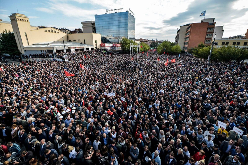 Abrashi përkujton protestën e vitit 2018  Shënoi fillimin e fundit të PAN it