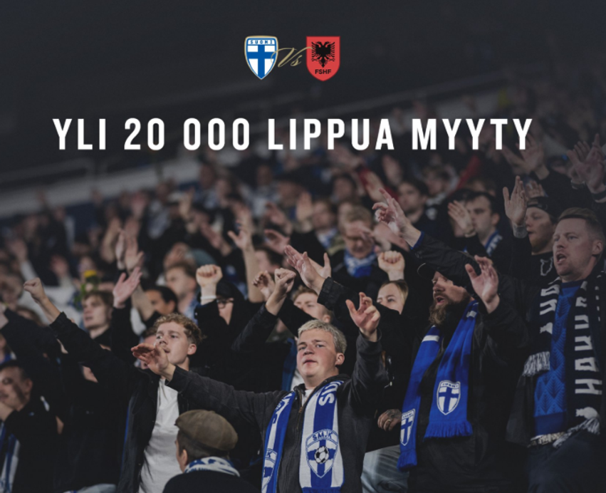 Finlandë   Shqipëri përballje direkte për kreun e grupit  shiten mbi 20 mijë bileta